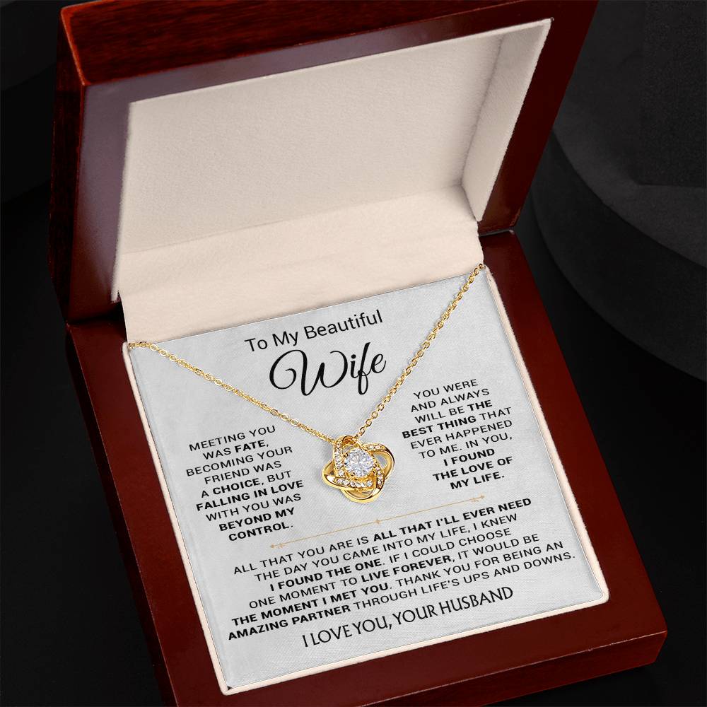 To My Wife Necklace, Gift For Wife, Anniversary Gift For Wife, Christmas Gift 9_6