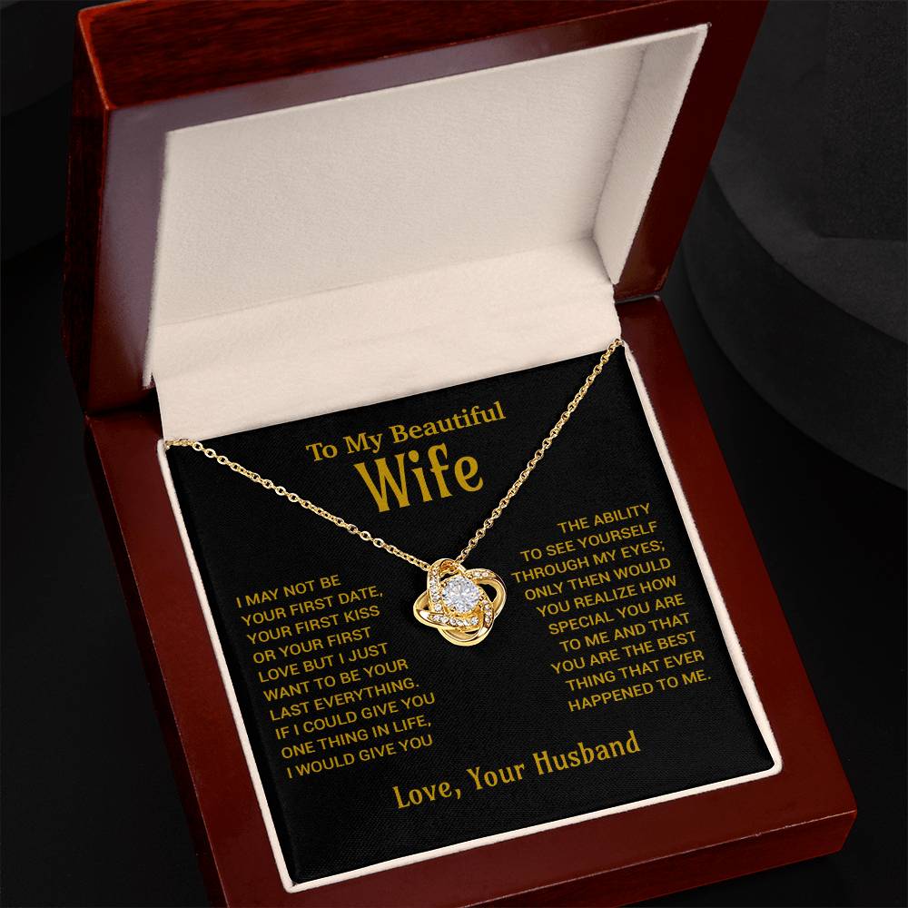 To My Wife Necklace, Christmas Gifts For Women, Anniversary Gift For Wife 14_11