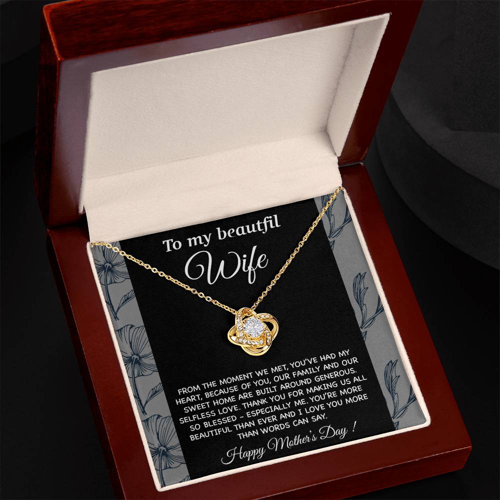 To My Wife Necklace, Gift For Wife, Anniversary Gift For Wife, Necklace For Wife 11_3