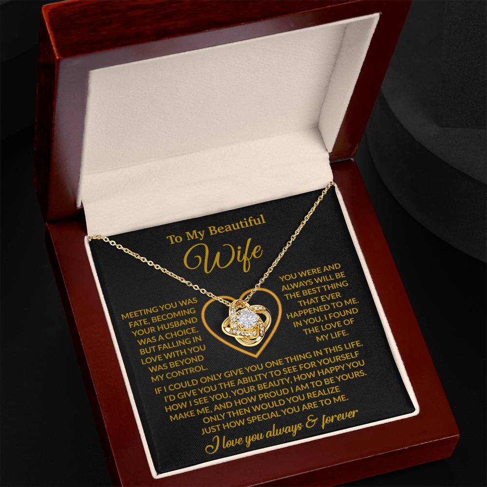 To My Wife Necklace, Wife Gift from Husband, Christmas Gift 27_11