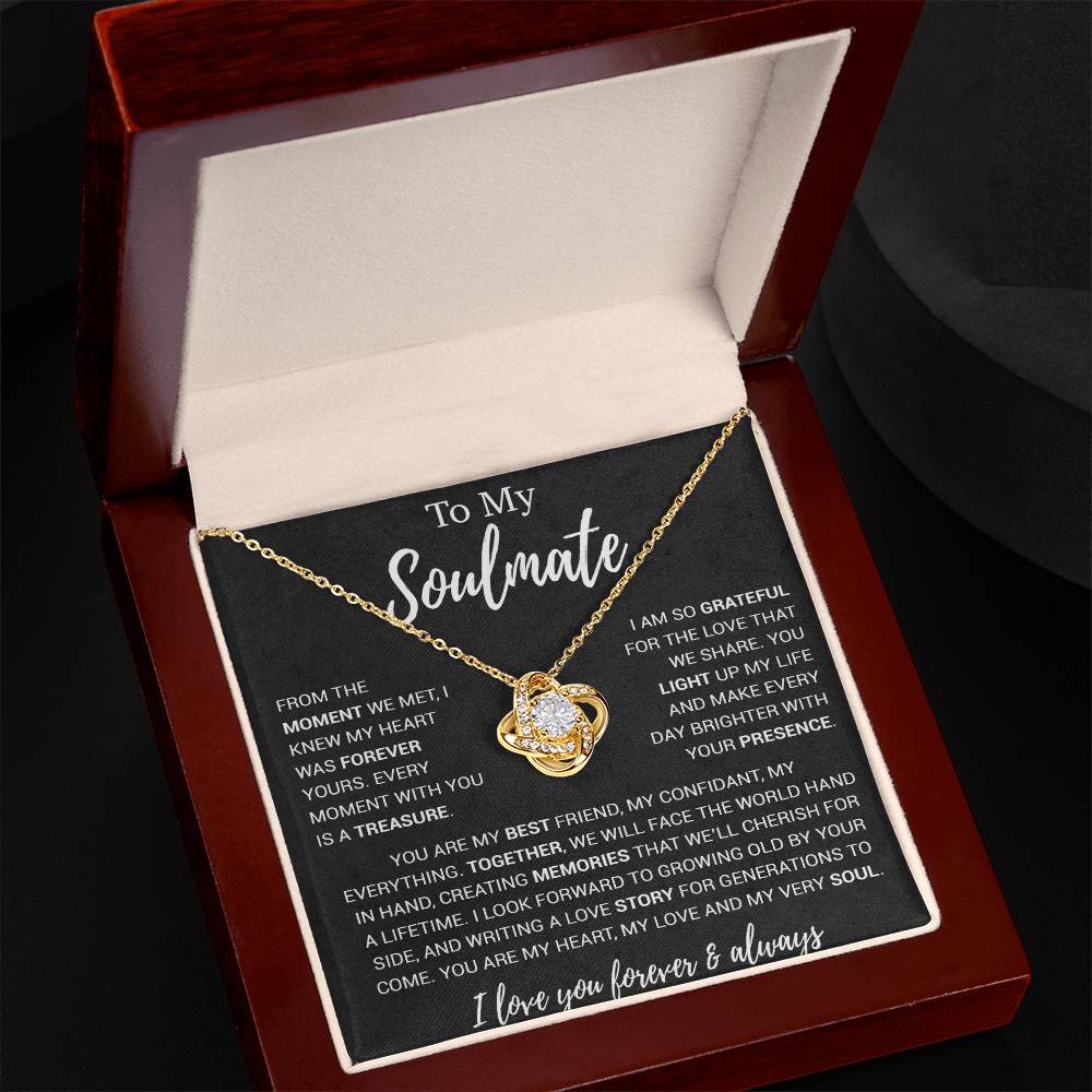 To My Soulmate Necklace, Birthday Gifts For Her, Christmas Gift For Soulmate 30_11