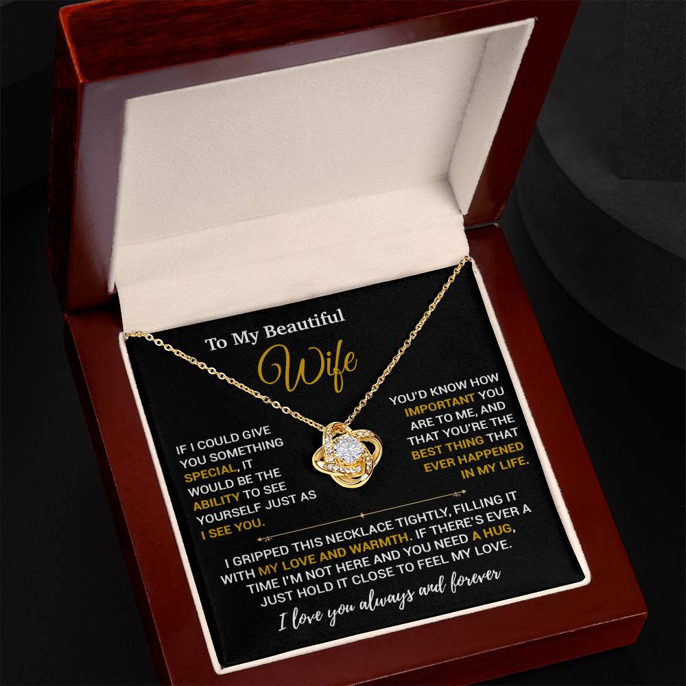 To My Wife Necklace, Christmas Gifts For Women, Anniversary Gift For Wife 9_10