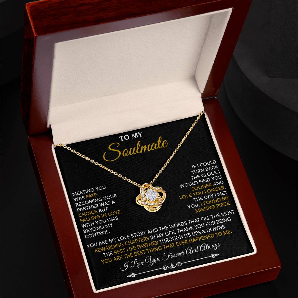 To My Soulmate Necklace, Soulmate Gift, Gift For Girlfriend, Christmas Gift 15_10
