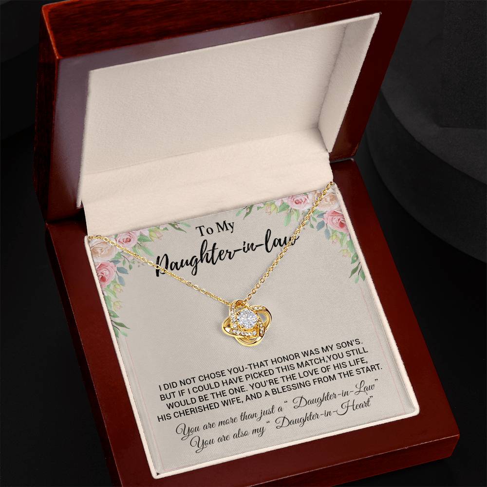 To My Daughter-In-Law Necklace, Gift For Daughter In Law, Daughter In Law Gift 8_11
