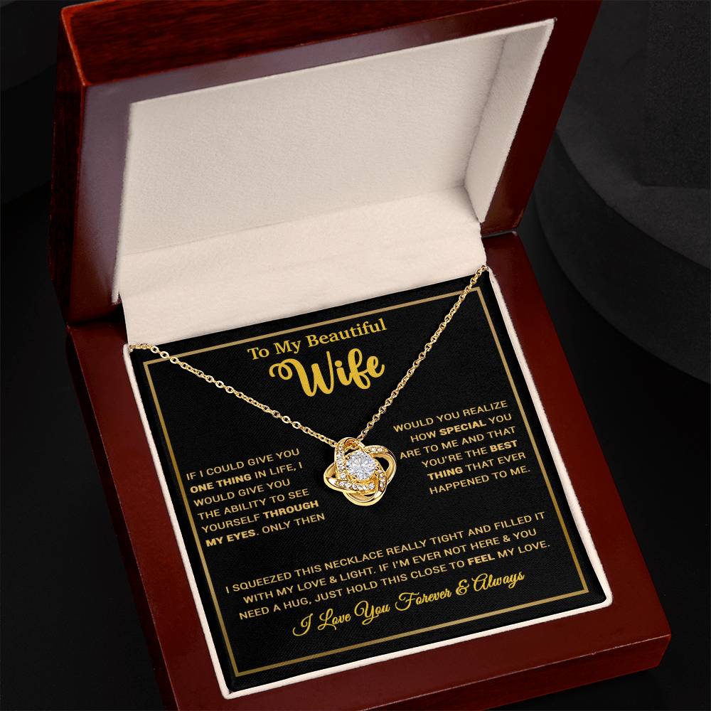 To My Wife Necklace, Gift For Wife, Anniversary Gift For Wife, Christmas Gift 30_11