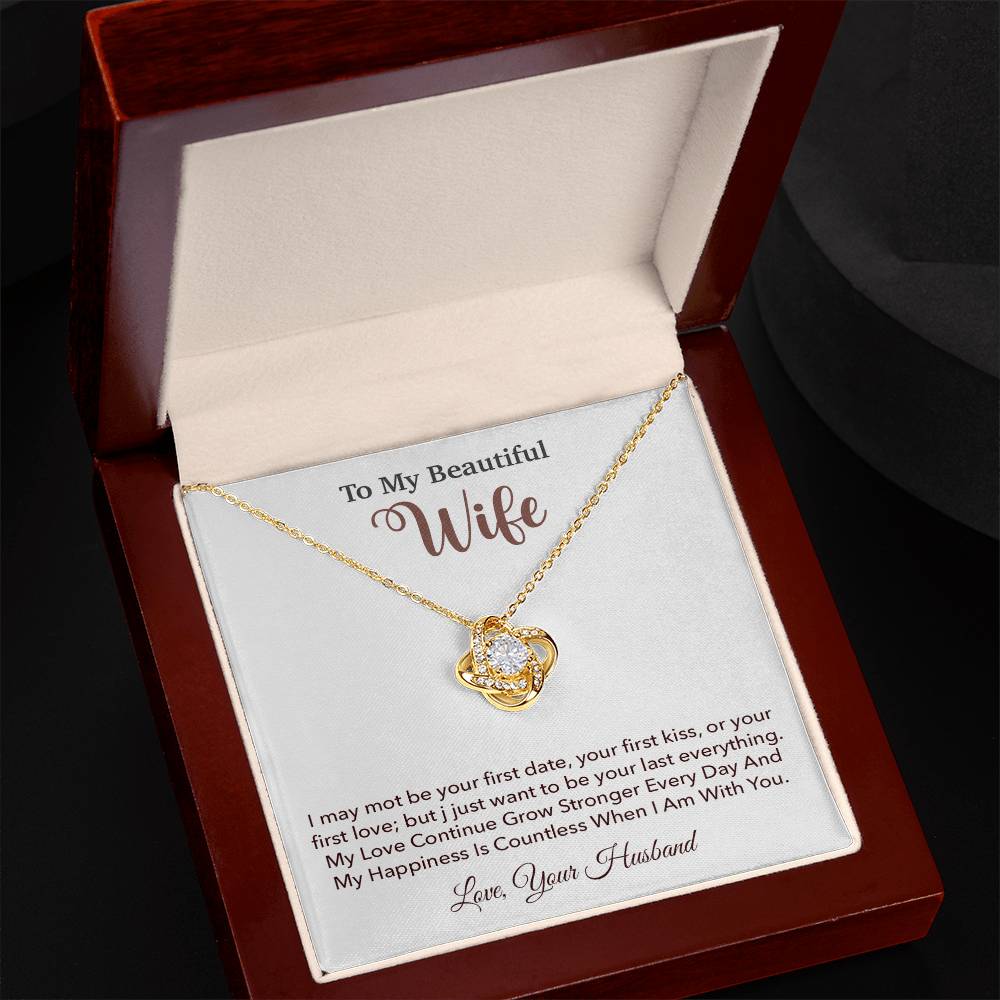 To My Wife Necklace, Wife Gift From Husband, Wife Husband Necklace, Christmas Gift 5_10