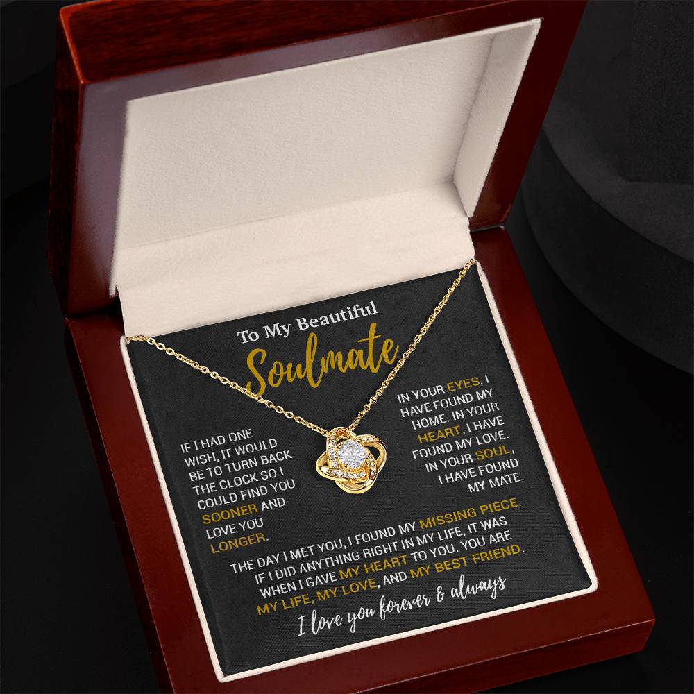 To My Soulmate Necklace, Birthday Gifts For Her, Christmas Gift For Soulmate 18_9