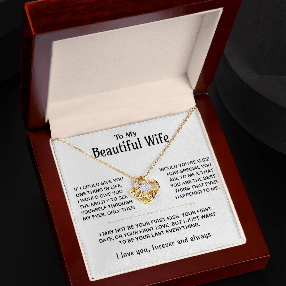 To My Wife Necklace, Christmas Gifts For Women, Anniversary Gift For Wife 25_10