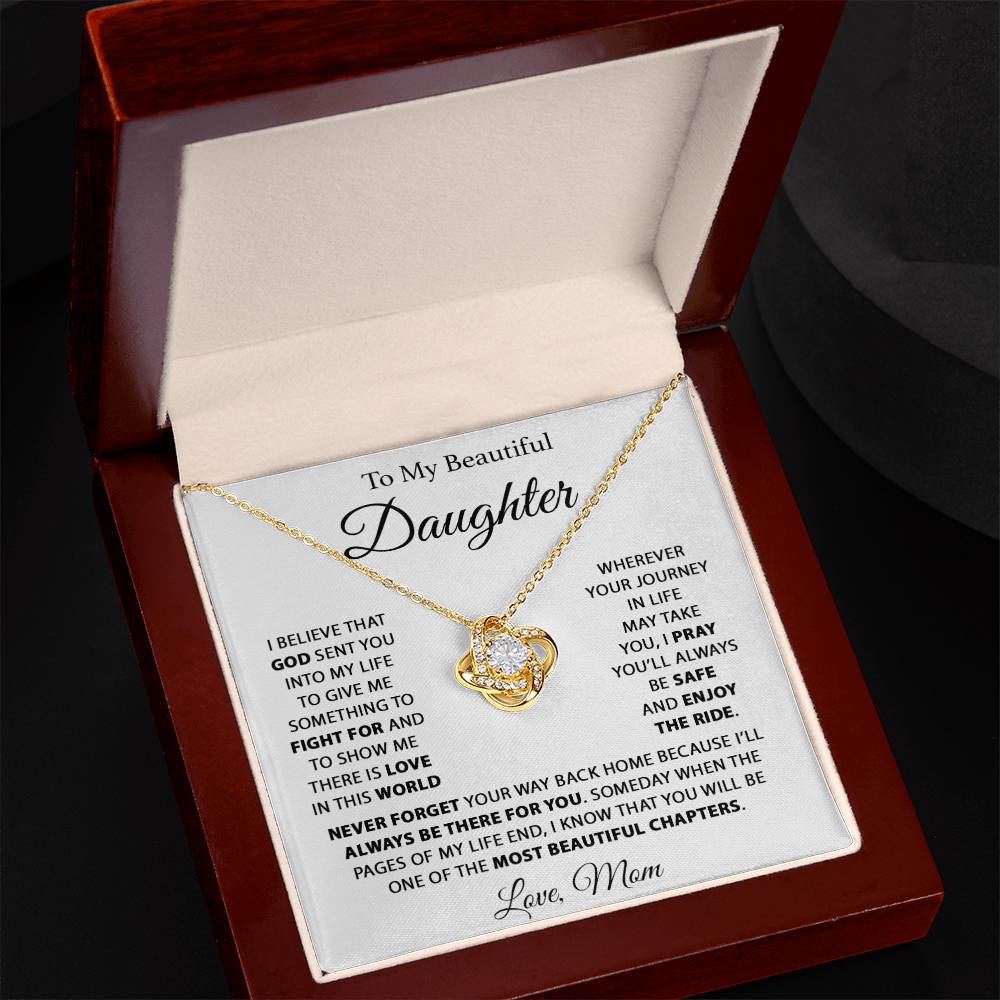 To My Daughter Necklace, Daughter Mother Necklace, Daughter Gift From Mom 29_8