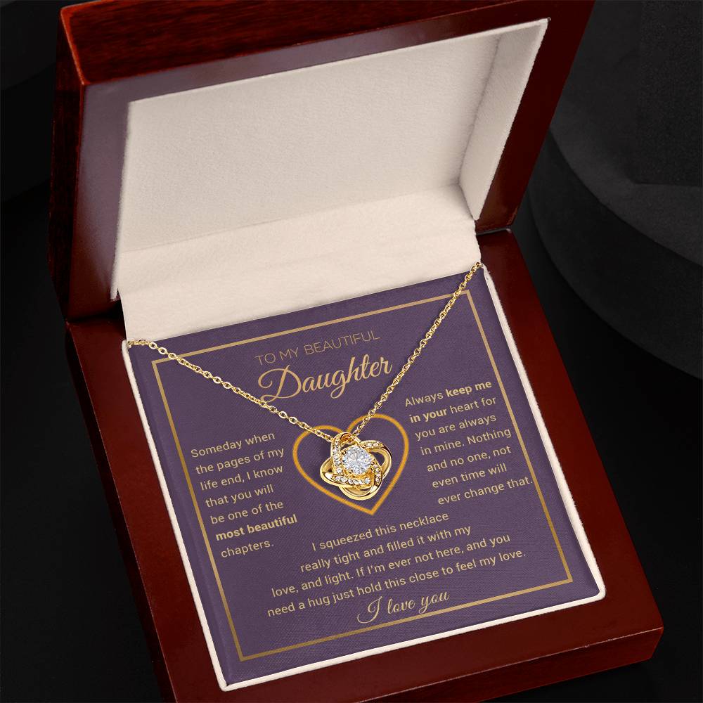 To My Daughter Necklace, Gift For Daughter From Dad, Daughter Father Necklace 30_11_Tim
