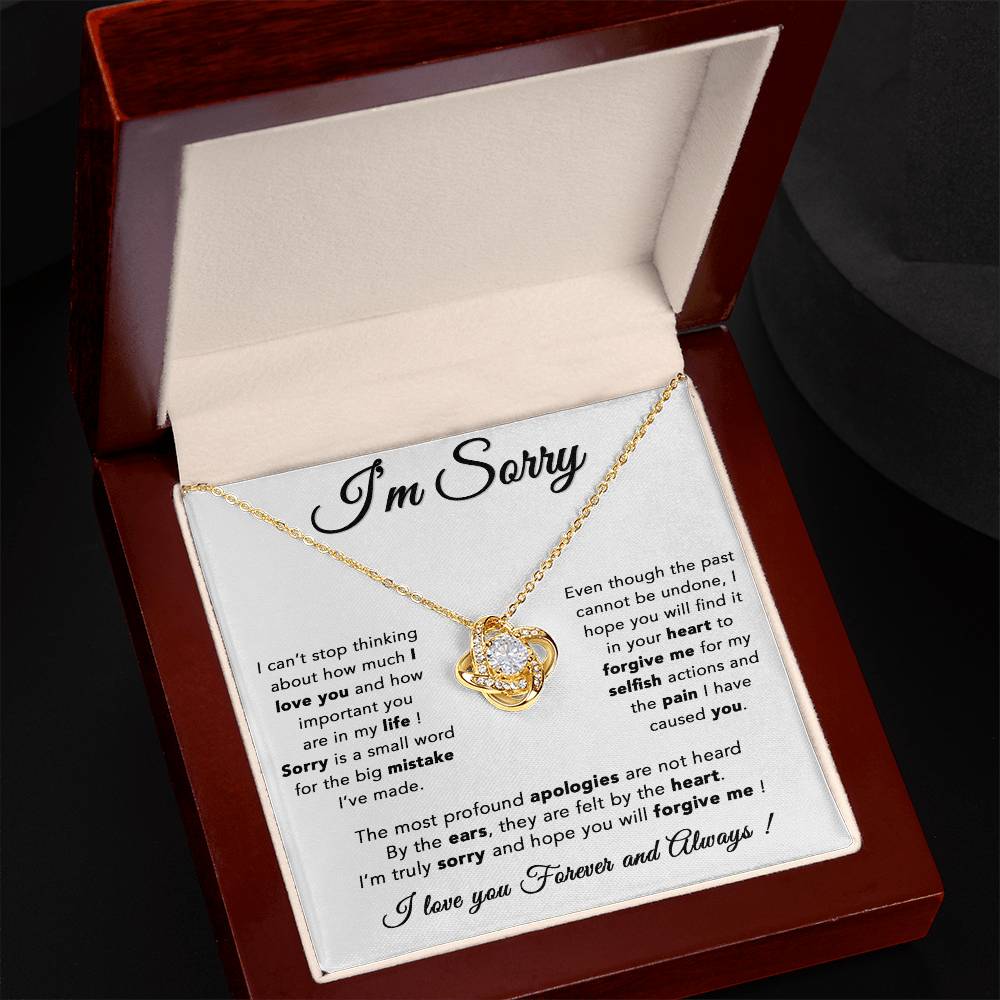 I_m Sorry Necklace, Apology Gift For Wife, Girlfriend, Forgiveness Jewelry 6_5
