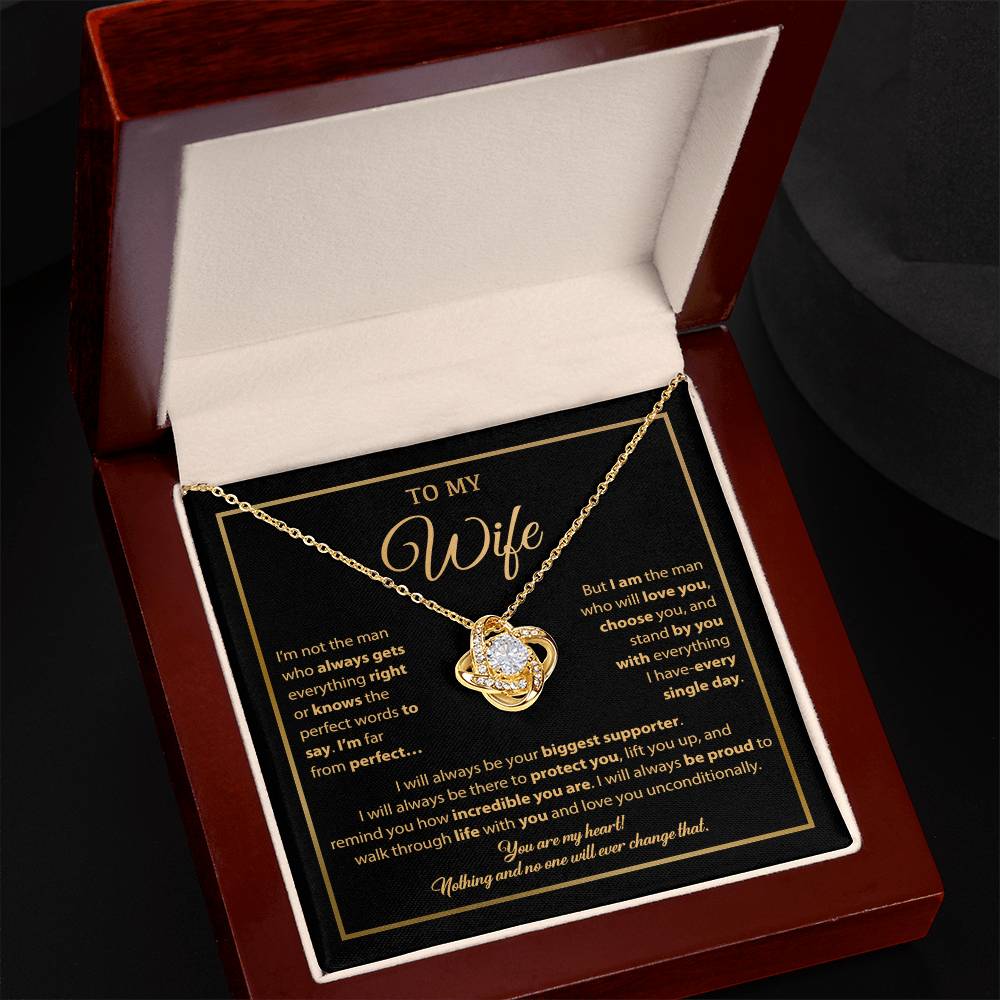 To My Wife Necklace, Gift For Wife, Anniversary Gift For Wife, Necklace For Wife 5_1