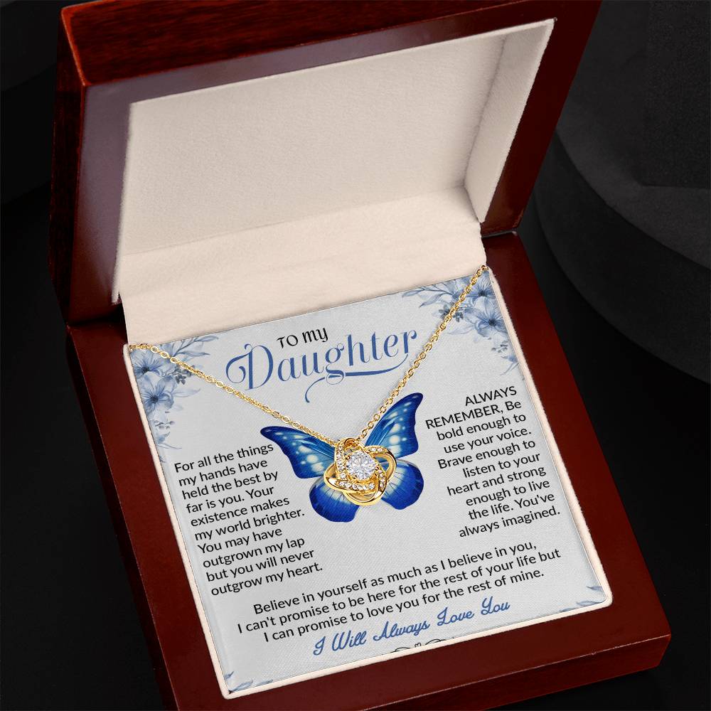 To My Daughter Necklace, Daughter Father Necklace, Daughter Gifts from Dad 10_12