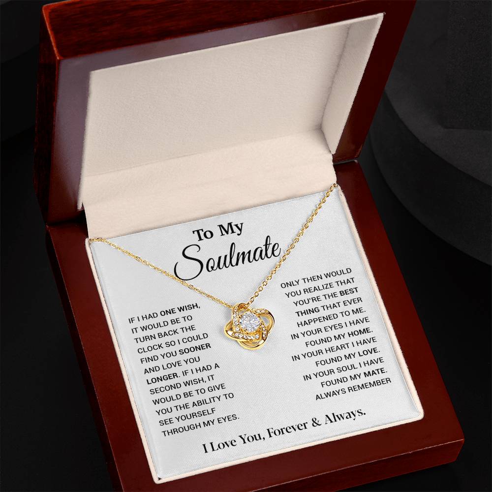 To My Soulmate Necklace, Soulmate Gift, Gift For Girlfriend, Christmas Gift 9_12