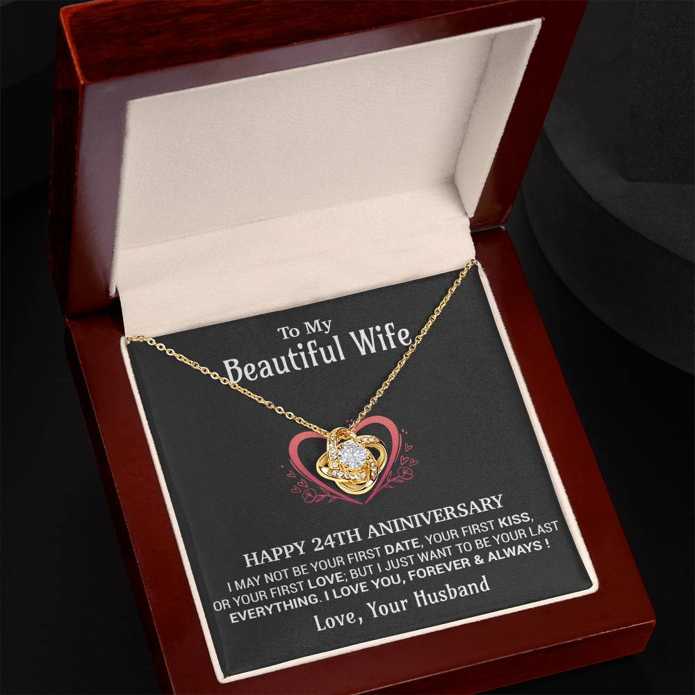 24th Anniversary Gift For Wife, 24 Year Anniversary Gifts, 24th Wedding Anniversary Gift Ideas_Blue 25_10