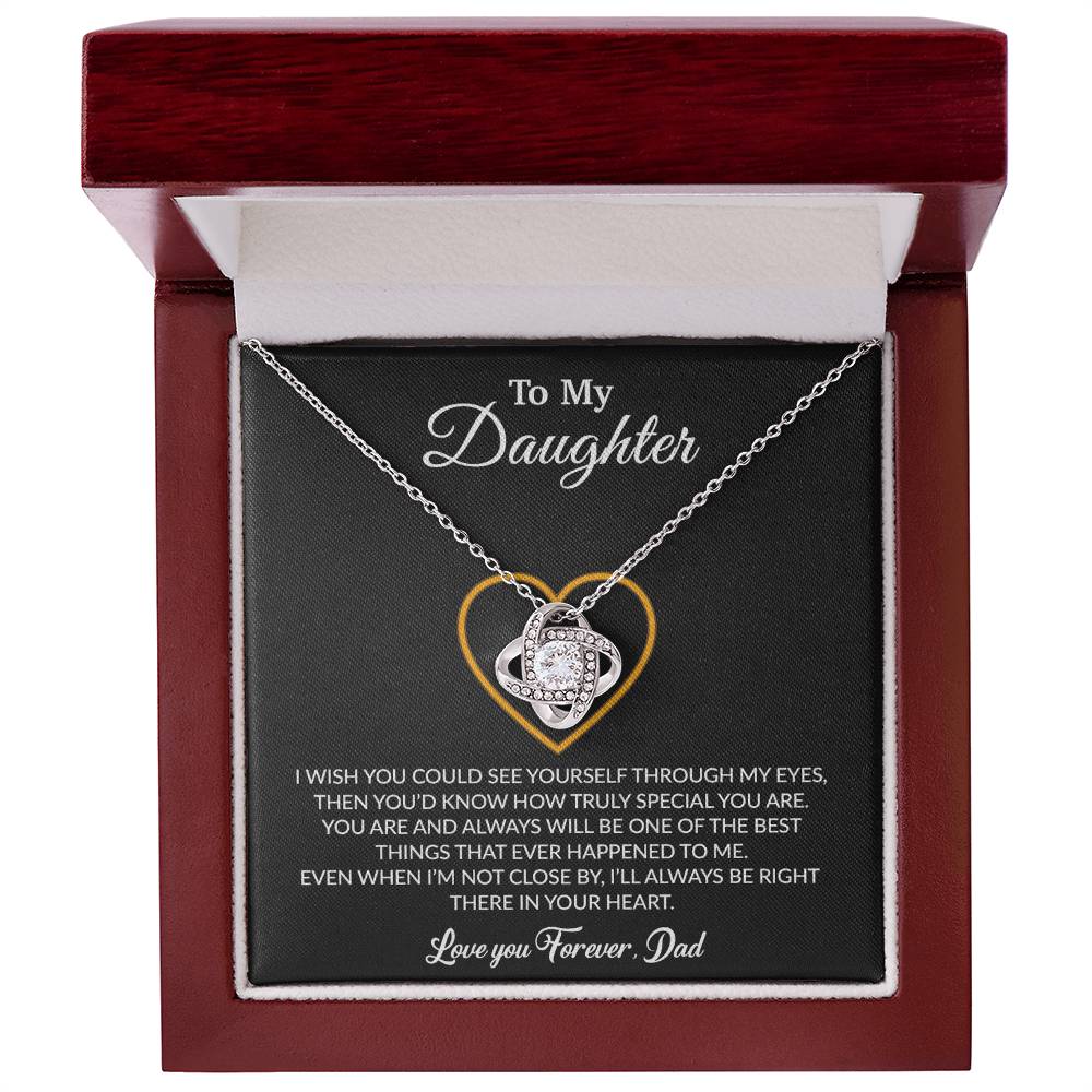 To My Daughter Necklace, Gift for Daughter from Dad, Father Daughter Necklace 22_6