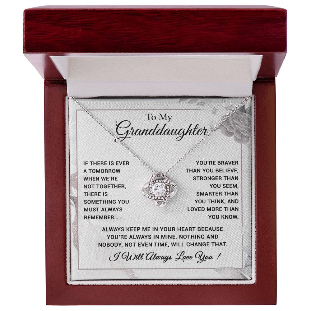 To My Granddaughter Necklace, Xmas Birthday Gift For Granddaughter from Grandma 26_8