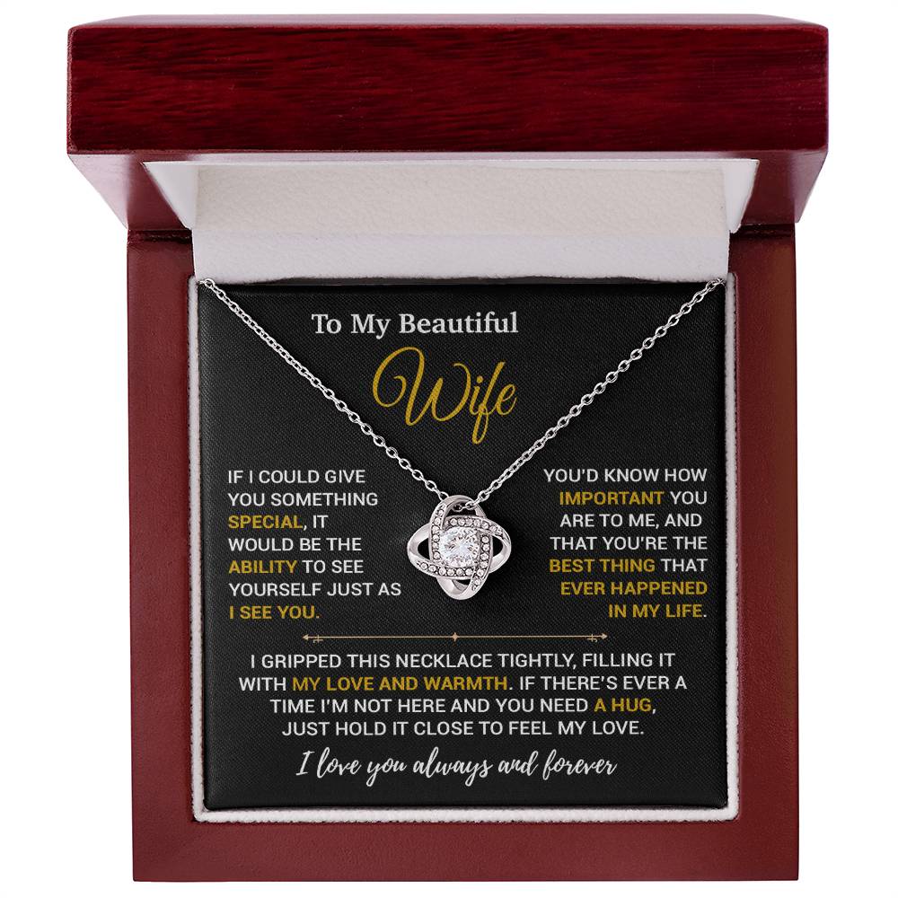 To My Wife Necklace, Christmas Gifts For Women, Anniversary Gift For Wife 9_10