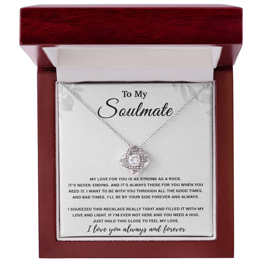 To My Soulmate Necklace Gift For Wife Girlfriend Birthday Anniversary Christmas 6_1