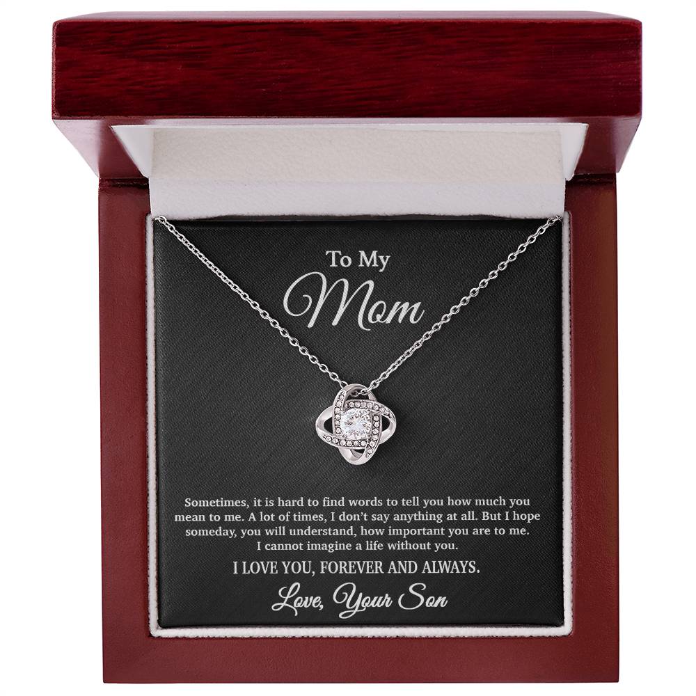 To My Mom Necklace, Gift From Son For Birthday, Mother_s Day Gift 5_4