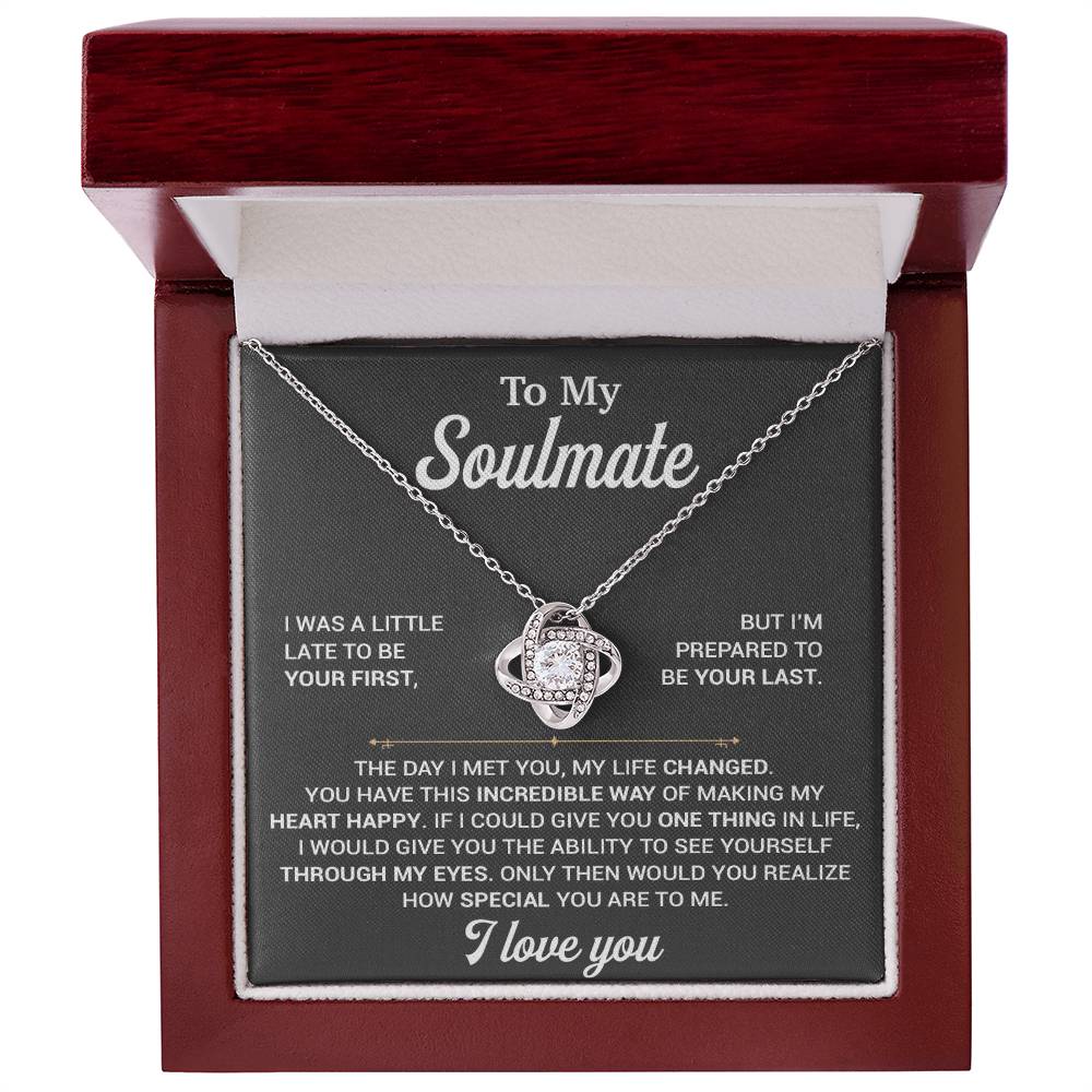To My Soulmate Necklace, Soulmate Gift, Gift For Girlfriend, Christmas Gift 1_11
