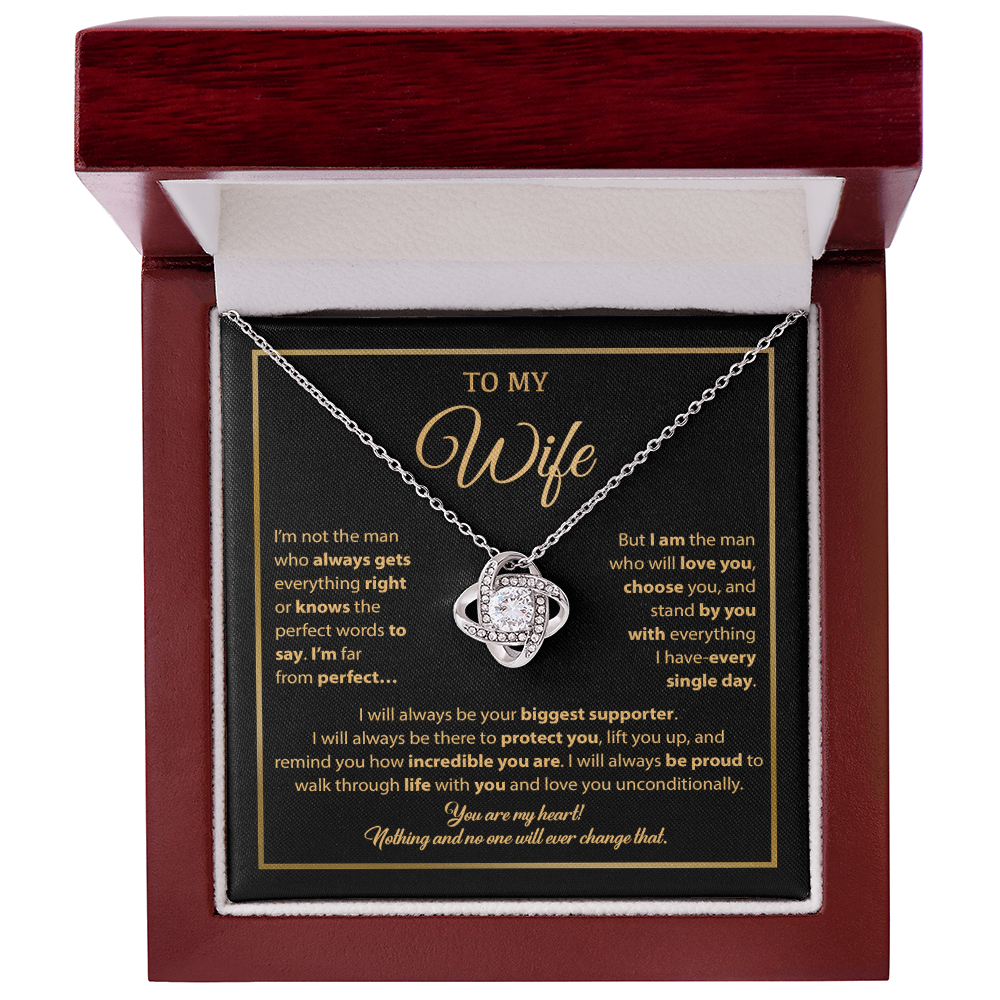 To My Wife Necklace, Gift For Wife, Anniversary Gift For Wife, Necklace For Wife 5_1