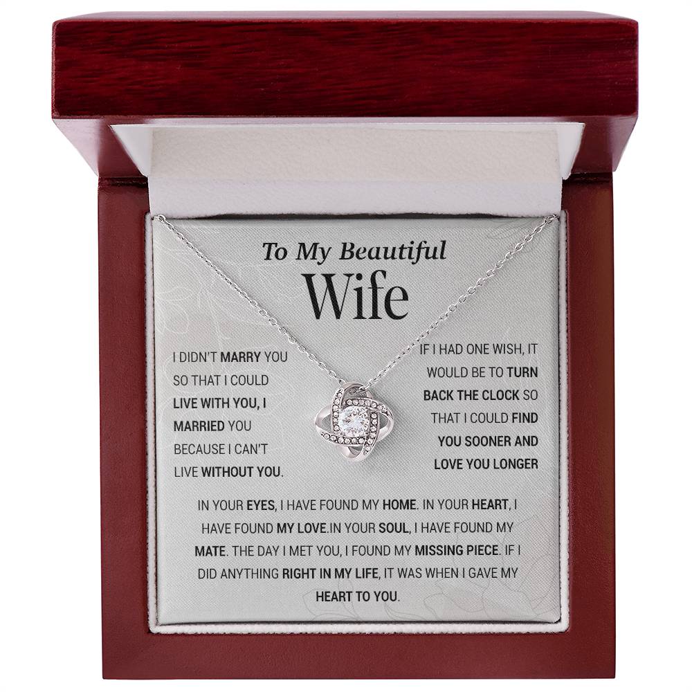 To My Wife Necklace, Gift For Wife, Anniversary Gift For Wife, Christmas Gift 27_11_HoaVan