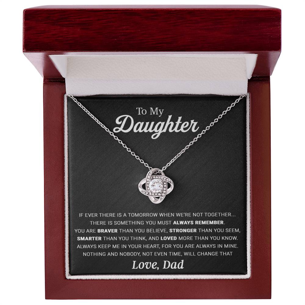To My Daughter Necklace, Daughter Father Necklace, Daughter Gift From Dad 10_4