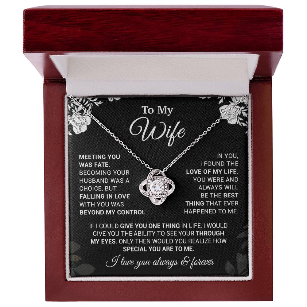 To My Wife Necklace, Gift For Wife, Anniversary Gift For Wife, Christmas Gift 22_11