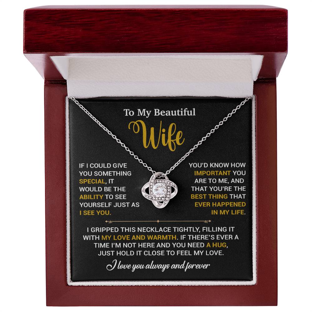 To My Wife Necklace, Christmas Gifts For Women, Anniversary Gift For Wife 25_11