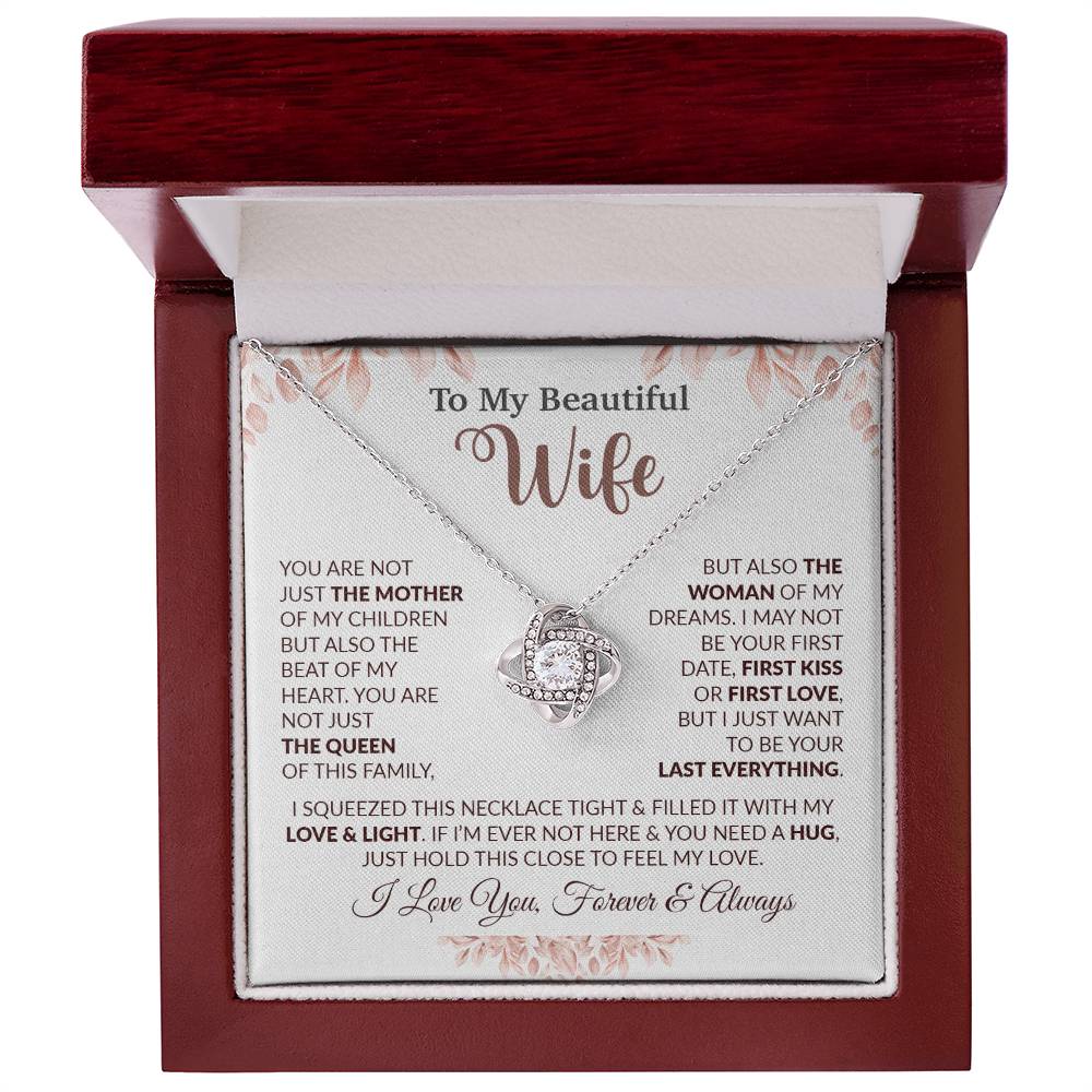 To My Wife Necklace, Wife Gift From Husband, Wife Husband Necklace, Christmas Gift 14_9