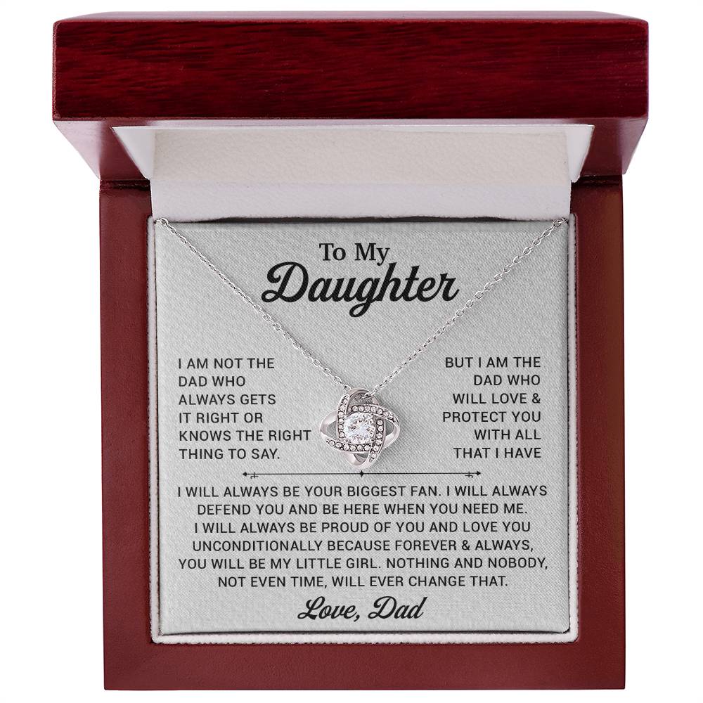 To My Daughter Necklace, Gift for Daughter from Dad, Father Daughter Necklace 5_10