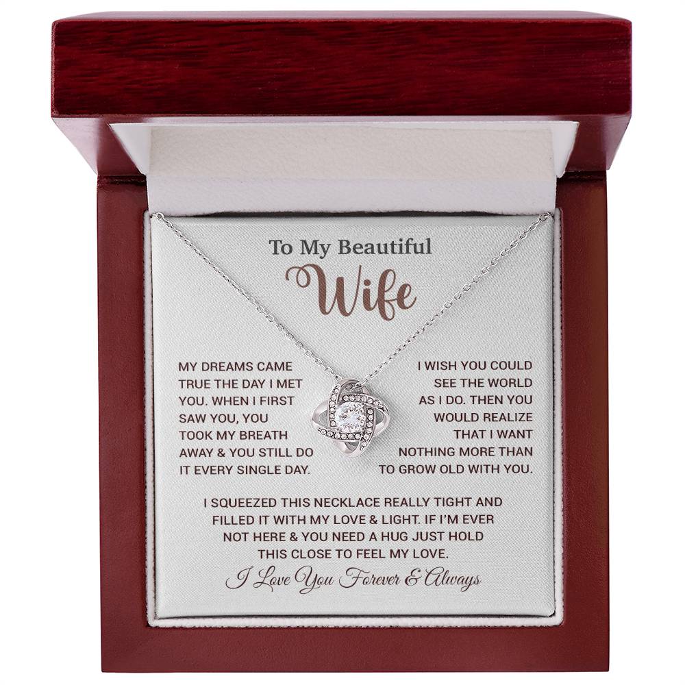 To My Wife Necklace, Wife Gift From Husband, Wife Husband Necklace, Christmas Gift 24_9