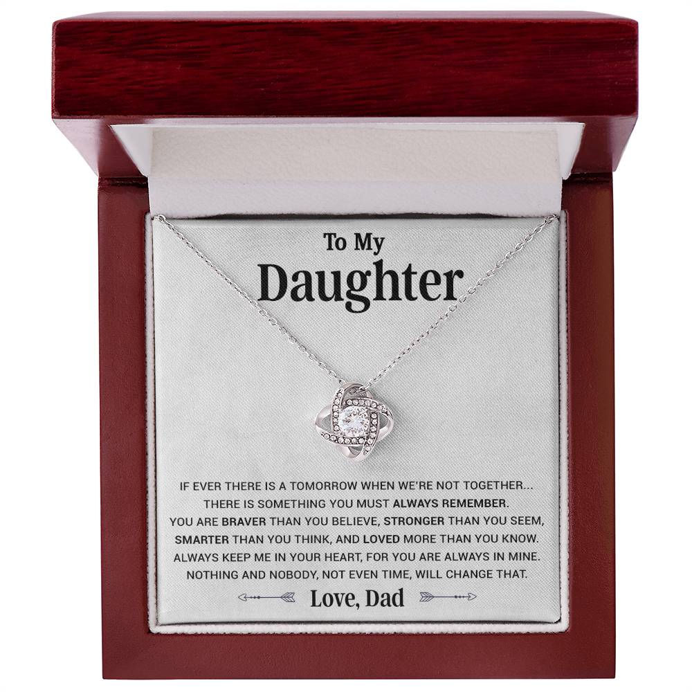 To My Daughter Necklace, Daughter Father Necklace, Daughter Gift from Dad 13_4