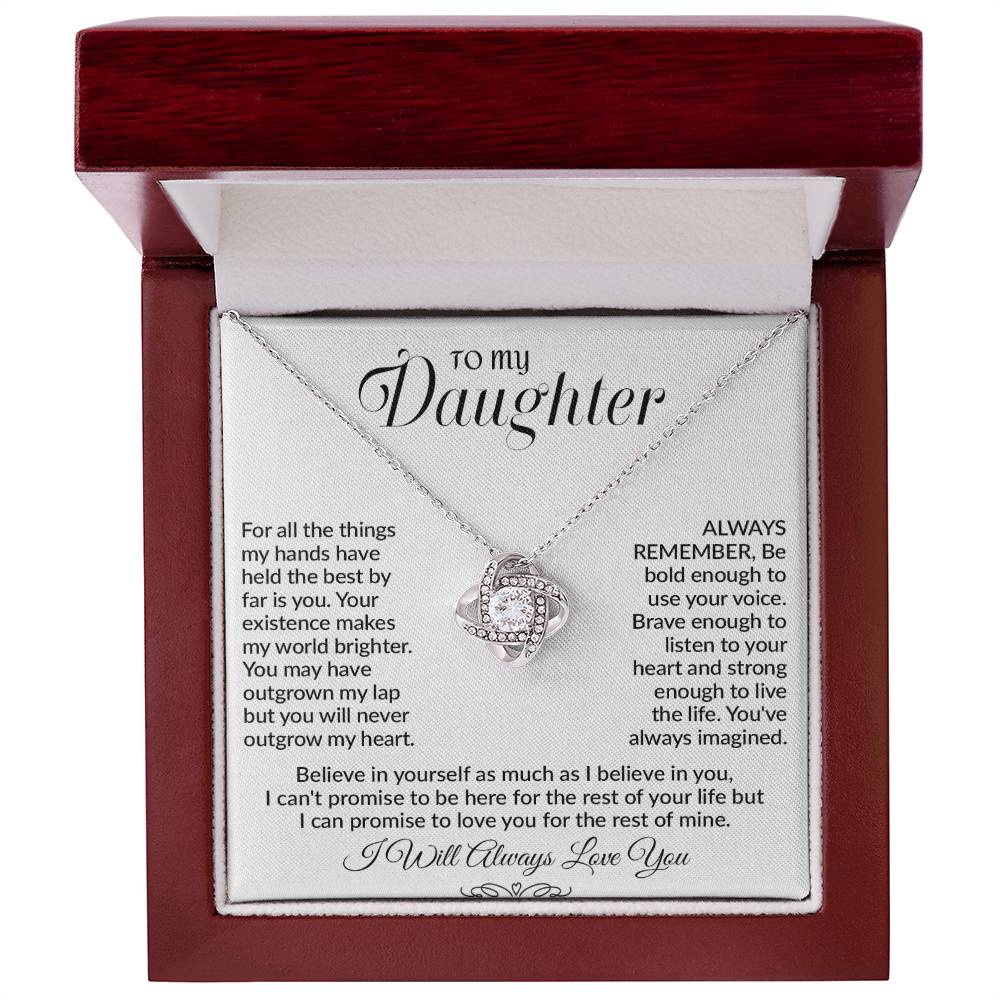 To My Daughter Necklace, Gift for Daughter from Dad, Daughter Father Necklace 6_10