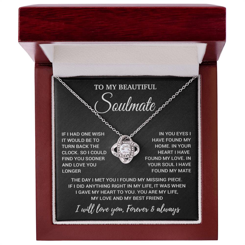 To My Soulmate Necklace, Valentines Day Gift, Gift For Wife, Anniversary Gift 24_2