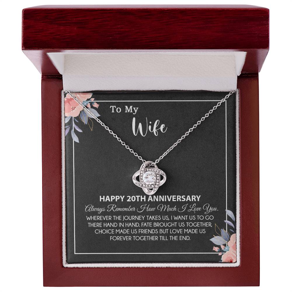 20th Anniversary Gift For Wife Necklace, 20 Year Anniversary, 20th Wedding Gift _28_8