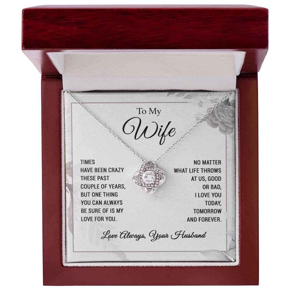 To My Wife Necklace Wife Gift from Husband, Anniversary Gift, Wife Birthday