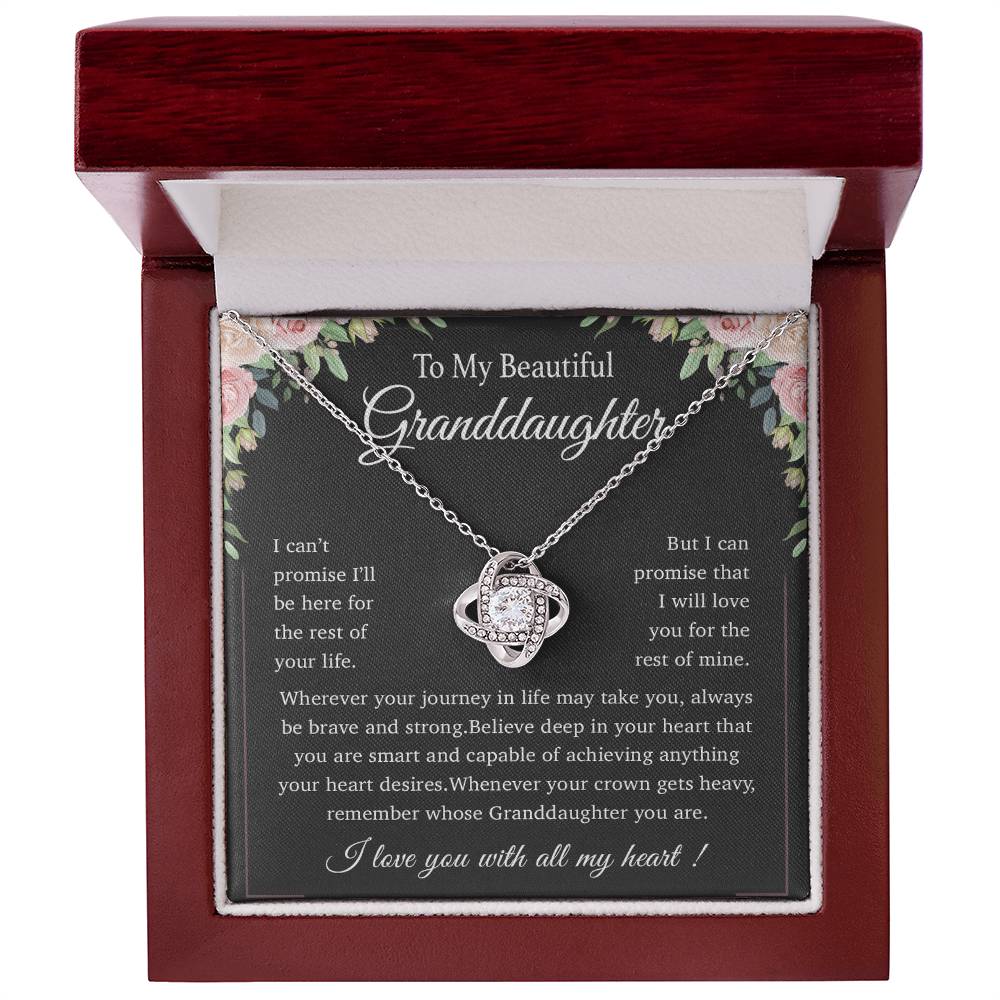 To My Granddaughter Necklace, Granddaughter Gift from Grandpa, Christmas Gift 22_11