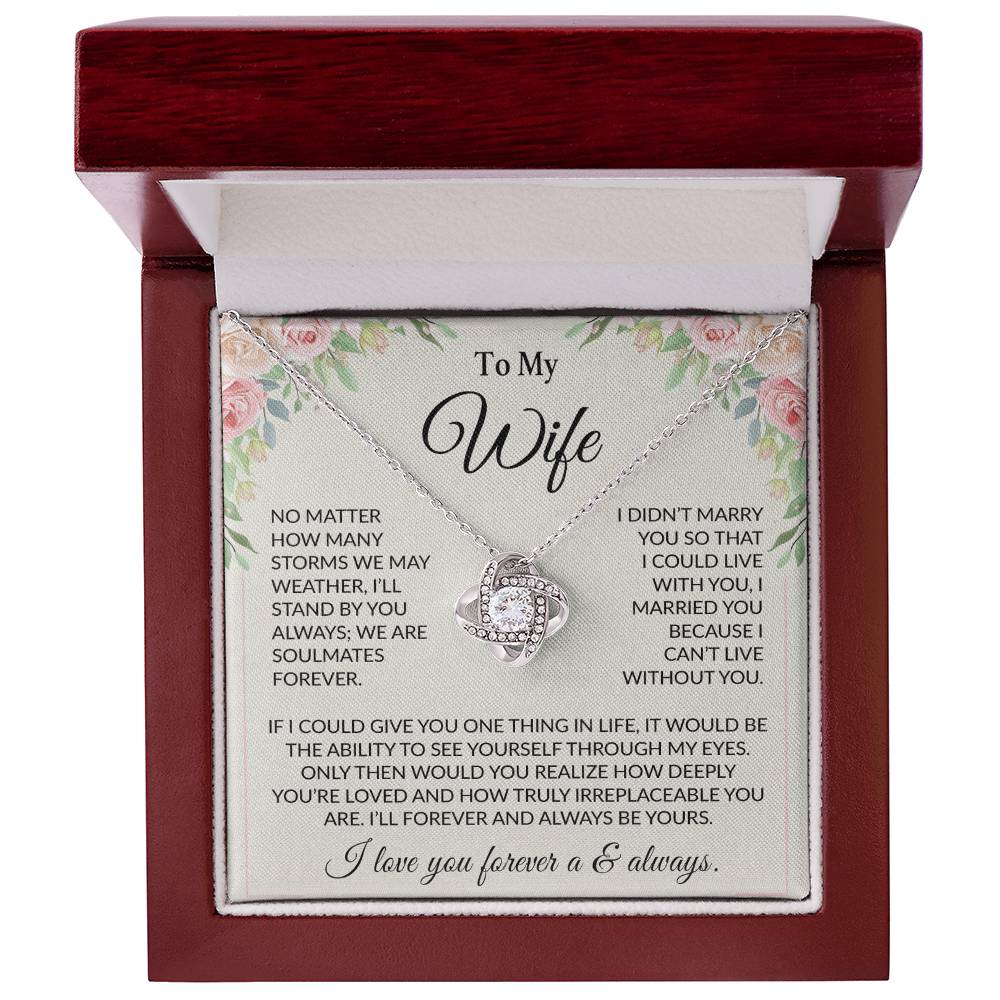 To My Wife Necklace, Christmas Gifts For Women, Anniversary Gift For Wife 18_10