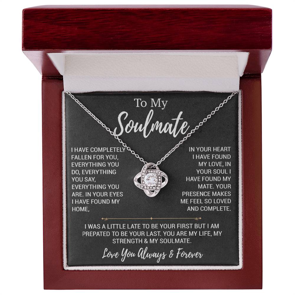 To My Soulmate Necklace, Birthday Gifts For Her, Christmas Gift For Soulmate 14_9