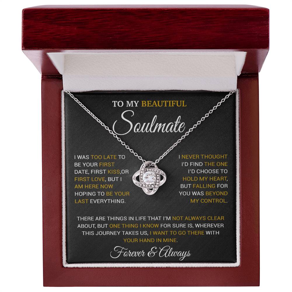 To My Soulmate Necklace, Christmas Gift, Gift For Wife, Anniversary Gift 8_9