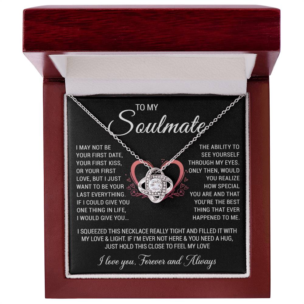 To My Soulmate Necklace, Gift for Wife, Girlfriend, Anniversary Necklace 5_12