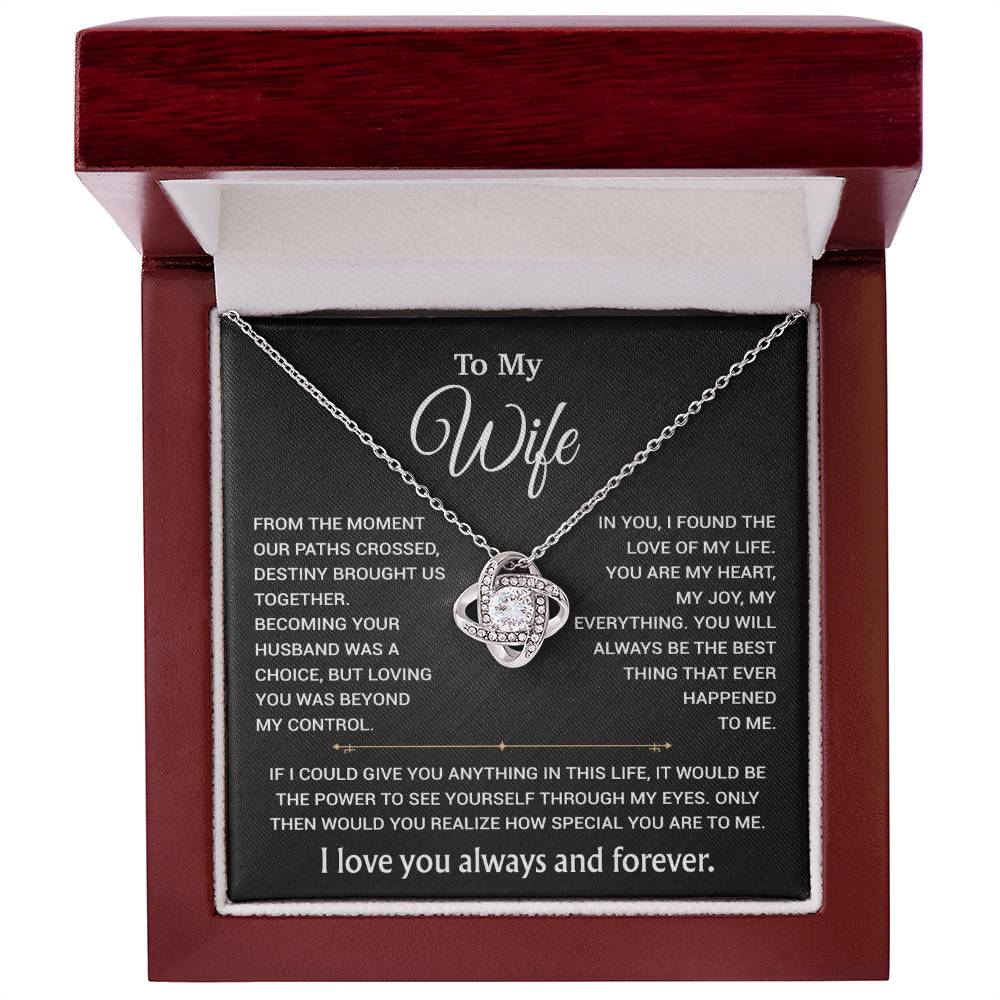 To My Wife Necklace, Christmas Gifts For Women, Anniversary Gift For Wife 25_2