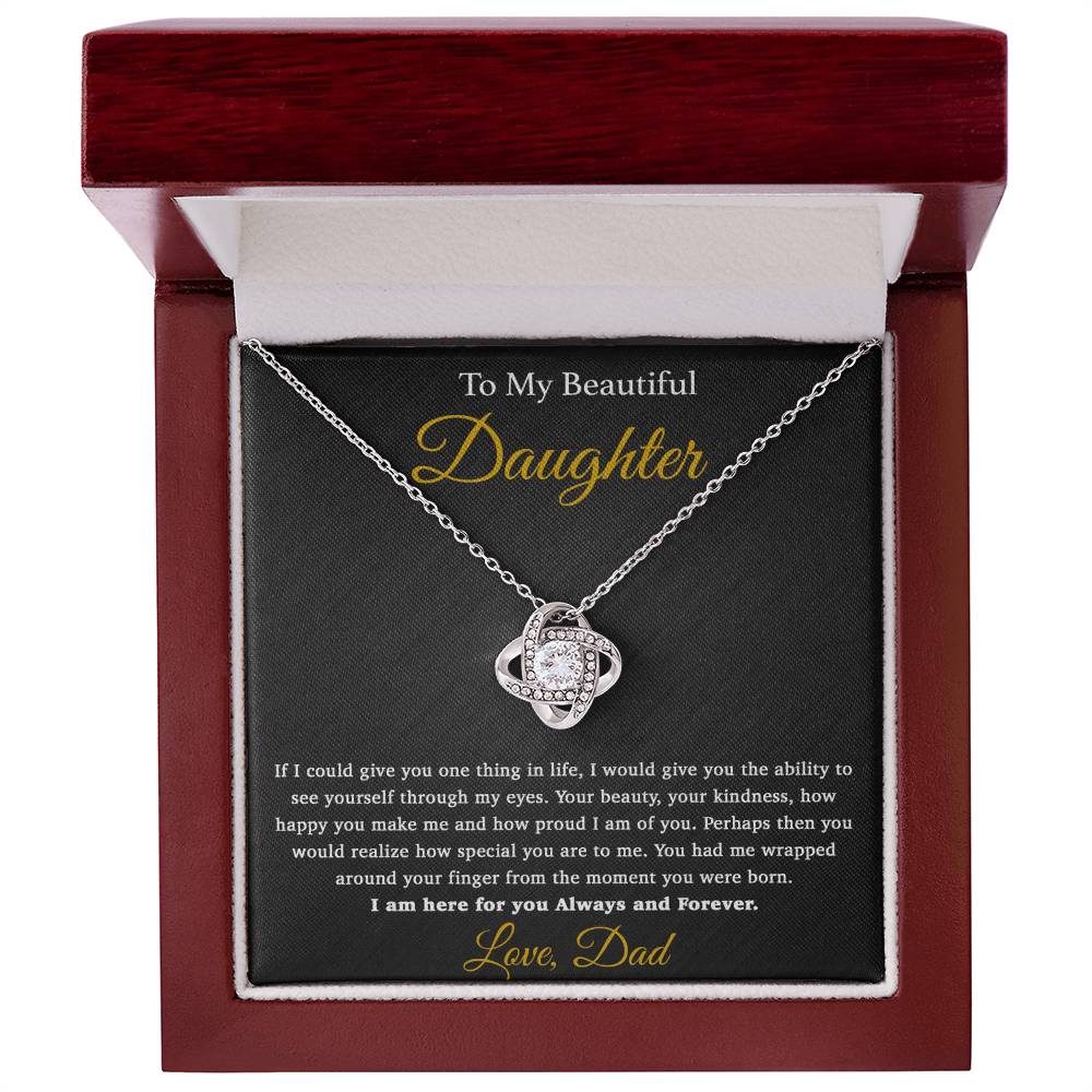 To My Daughter Necklace, Daughter Father Necklace, Daughter Gift From Dad 11_3