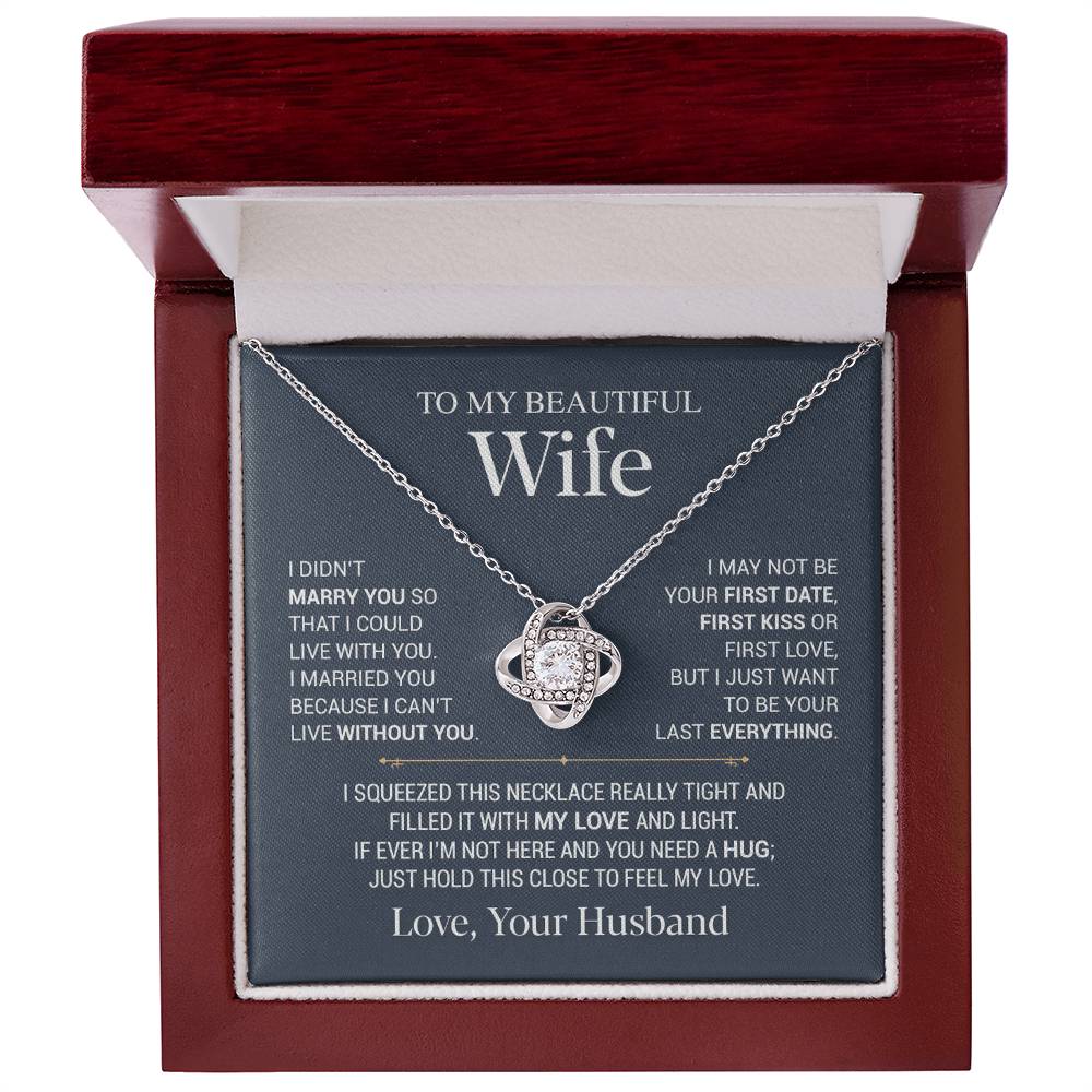 To My Wife Necklace, Christmas Gifts For Women, Anniversary Gift For Wife 23_11
