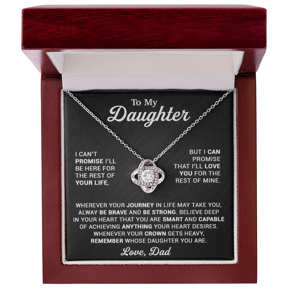 To My Daughter Necklace, Gift for Daughter from Dad, Daughter Father Necklace 12_4