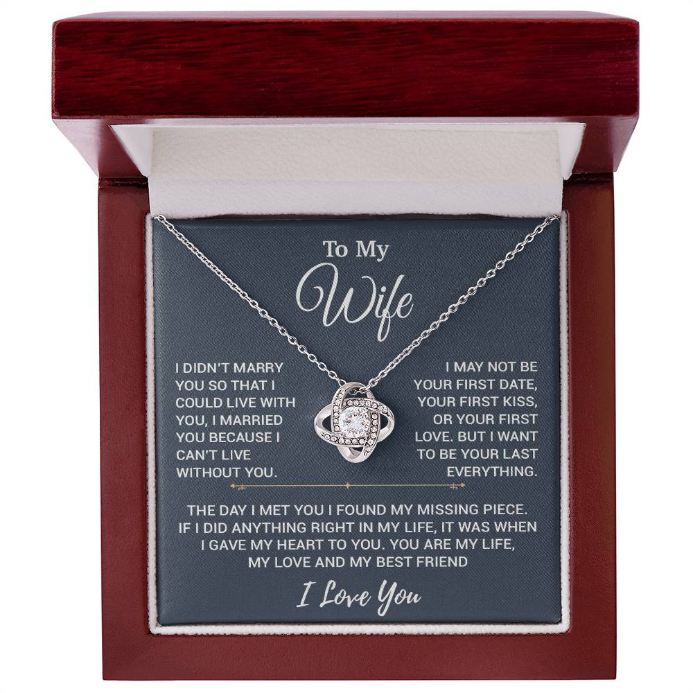 To My Wife Necklace, Christmas Gifts For Women, Anniversary Gift For Wife 16_11