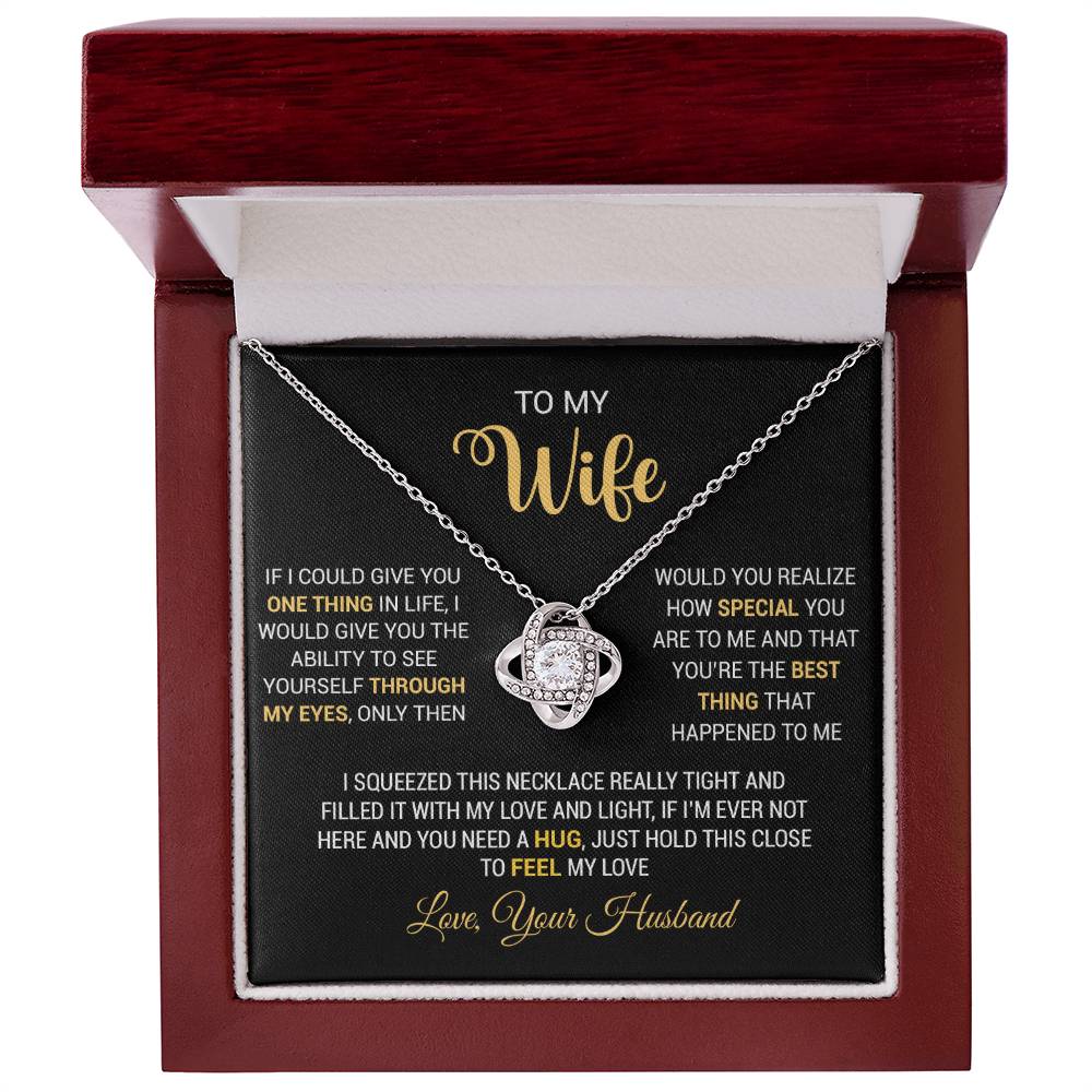 To My Wife Necklace, Gift For Wife, Anniversary Gift For Wife, Christmas Gift 25_9