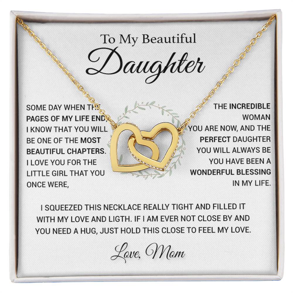 To My Daughter Necklace, Daughter Mother Necklace, Daughter Gift From Mom 25_7